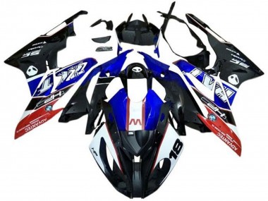 Beste BMW S1000RR Motorrad Verkleidung 2017-2018 - Weiss Blau Rot Matt Schwarz