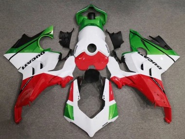 Beste Ducati Panigale V4 V4S Motorrad Verkleidung 2020-2021 - Weiss Rot Grun Schwarz