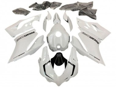Beste Ducati 1299 Motorrad Verkleidung 2015-2020 - Perl Weiss