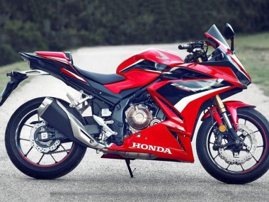 Beste Honda CBR500R Motorrad Verkleidung 2019-2021 - Rot Weiss Glanzendes Schwarz OEM Stil