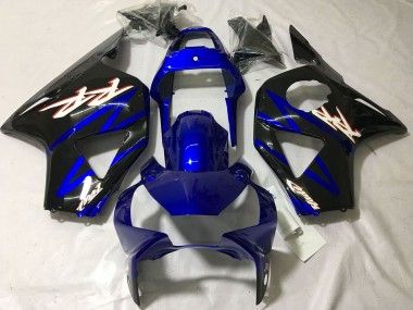 Beste Honda CBR900RR 954 Motorrad Verkleidung 2002-2003 - Blau Glanzendes Schwarz