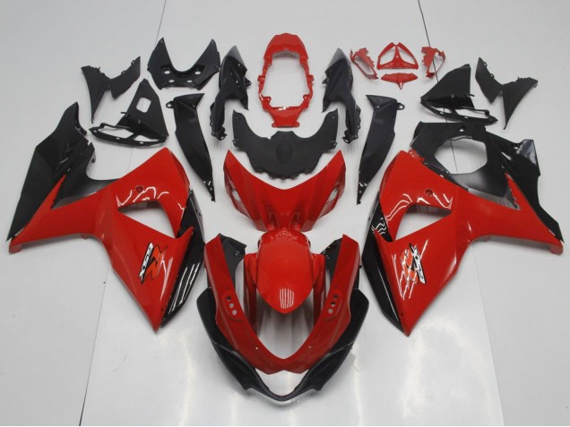 Beste Suzuki GSXR 1000 Motorrad Verkleidung 2009-2016 - Rot Schwarz