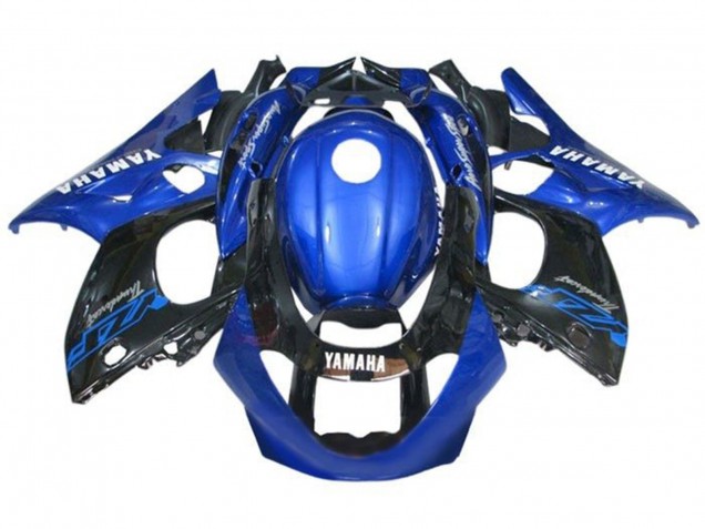 Beste Yamaha YZF600R Thundercat Motorrad Verkleidung 1996-2007 - Blau Schwarz Weiss