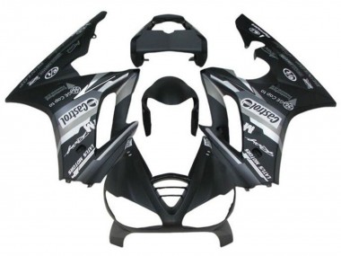 Beste Triumph Daytona 675 Triple Motorrad Verkleidung 2009-2012 - Grau Matt Schwarz