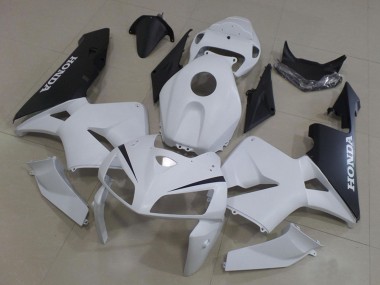 Beste Honda CBR600RR Motorrad Verkleidungen Kit 2005-2006 - Weiss Schwarz