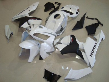 Beste Honda CBR600RR Motorrad Verkleidung 2005-2006 - Perl Weiss Matt Schwarz