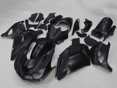 Beste Kawasaki ZX14R ZZR1400 Motorrad Verkleidung 2006-2011 - Matt Schwarz