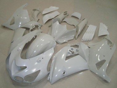 Beste Kawasaki ZX14R ZZR1400 Motorrad Verkleidung 2006-2011 - Weiss