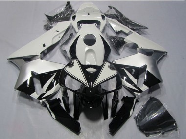 Beste Honda CBR600RR Motorrad Verkleidungen Kit 2005-2006 - Weiss Schwarz