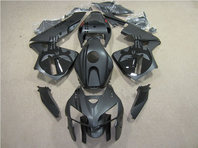 Beste Honda CBR600RR Motorrad Verkleidung Kit 2005-2006 - Matt Schwarz