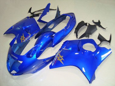 Beste Honda CBR1100XX Blackbird Motorrad Verkleidung 1996-2007 - Blau