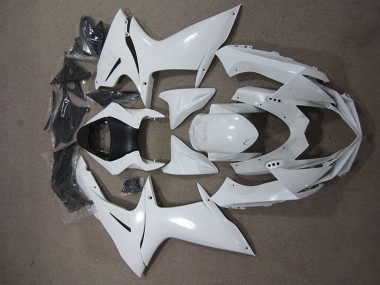 Beste Suzuki GSXR 600 Motorrad Verkleidung 2011-2024 - Weiss