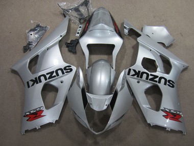 Beste Suzuki GSXR 1000 Motorrad Verkleidung 2003-2004 - Silber