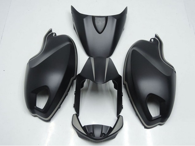 Beste Ducati Monster 696 Motorrad Verkleidung 2008-2012 - Matt Schwarz