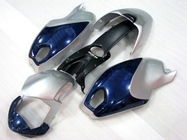 Beste Ducati Monster 696 Motorrad Verkleidung 2008-2012 - Dunkel Blau Silber