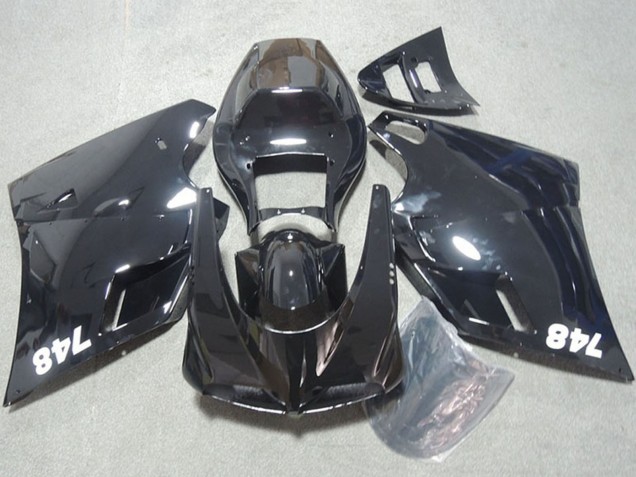 Beste Ducati 748 Motorrad Verkleidung 1993-2005 - Glanzendes Schwarz