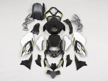 Beste Kawasaki Z900 Motorrad Verkleidung 2020-2024 - Schwarz Weiss Gelb