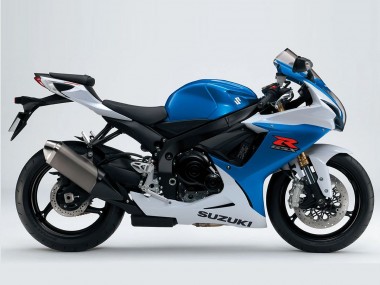 Beste Suzuki GSXR 600/750 Motorrad Verkleidung 2011-2024 - Weiss Blau Schwarz Rot