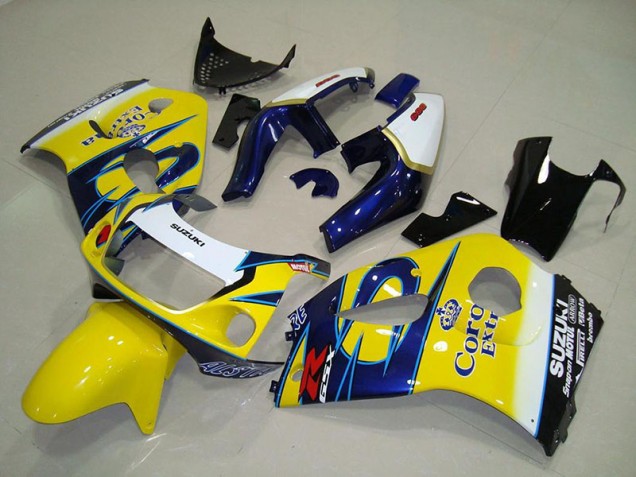 Beste GSXR 600 1996-2000 Verkleidungen - Gelb Corona Beste GSXR 600 1996-2000 Verkleidungen - Gelb Corona