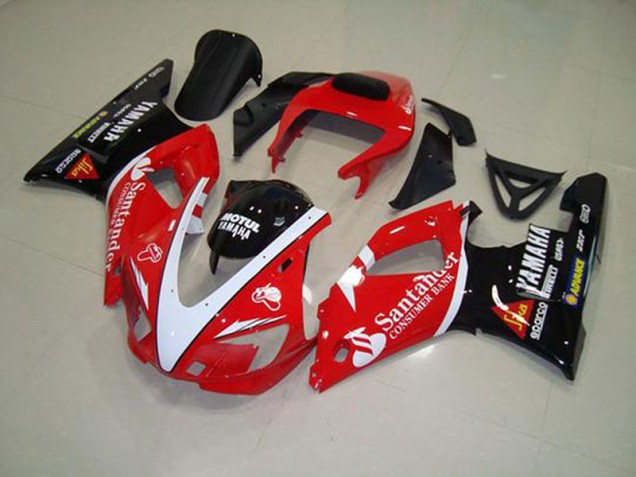 Beste R1 1998-1999 Verkleidungen - Rot Schwarz Weiß Beste R1 1998-1999 Verkleidungen - Rot Schwarz Weiß
