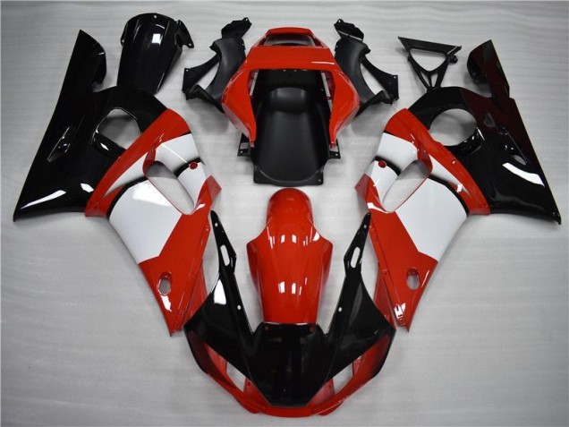 Beste R6 1998-2002 Verkleidungen - Schwarz Weiß Beste R6 1998-2002 Verkleidungen - Schwarz Weiß