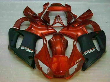 Beste R6 1998-2002 Verkleidungen - Schwarzbraun