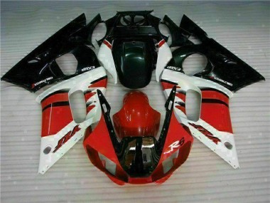 Beste R6 1998-2002 Vollverkleidung - Rot Schwarz