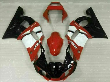 Beste R6 1998-2002 Verkleidungen - Rot Weiß