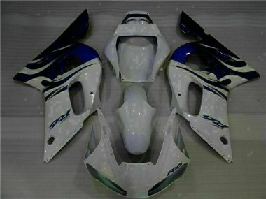 Beste R6 1998-2002 Verkleidung - Weiß Blau