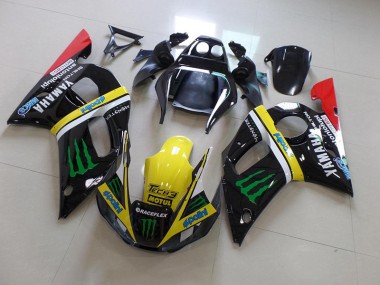 Beste R6 1998-2002 Verkleidungen - Schwarz Gelbes Monster