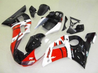 Beste R6 1998-2002 Verkleidung - Rot Weiß Schwarz