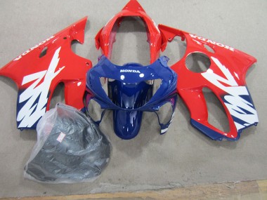 Beste CBR 600 F4 1999-2000 Verkleidungen - Blau Rot