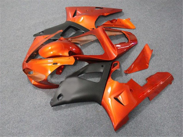 Beste R1 2000-2001 Verkleidungen - Orange Schwarz Beste R1 2000-2001 Verkleidungen - Orange Schwarz