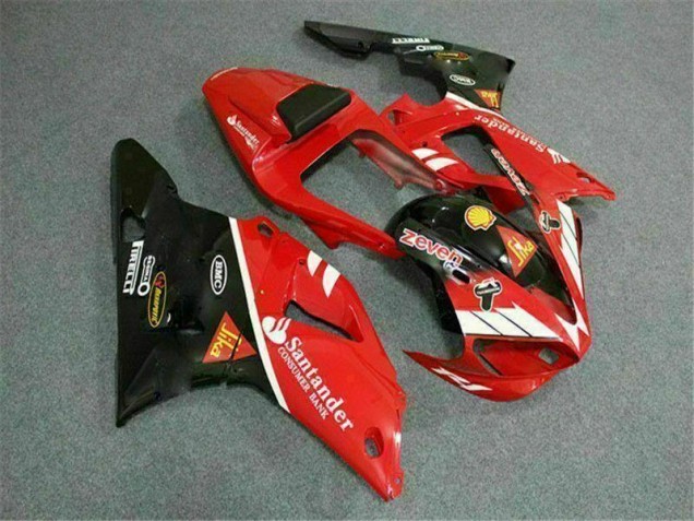 Beste R1 2000-2001 Motorrad Verkleidung - Rot