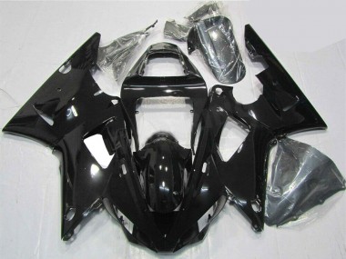 Beste R1 2000-2001 Verkleidungen - Glänzend Schwarz