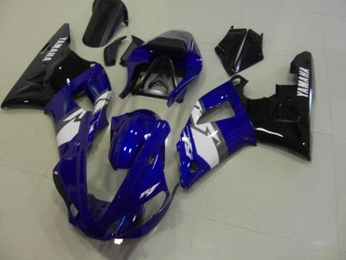 Beste R1 2000-2001 Verkleidungen - Blau Schwarz Weiß