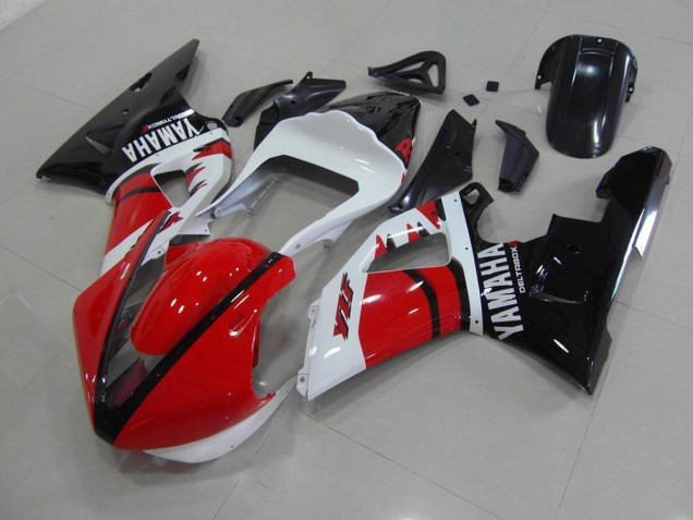 Beste R1 2000-2001 Verkleidungen - Rot Schwarz Weiß Renn Version Beste R1 2000-2001 Verkleidungen - Rot Schwarz Weiß Renn Version