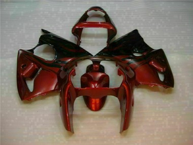 Beste ZX6R 2000-2002 Verkleidungen - Rot