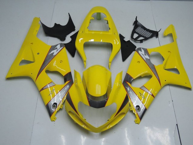 Beste GSXR 1000 K1 2000-2002 Verkleidungen - Gelb Und Grau Beste GSXR 1000 K1 2000-2002 Verkleidungen - Gelb Und Grau
