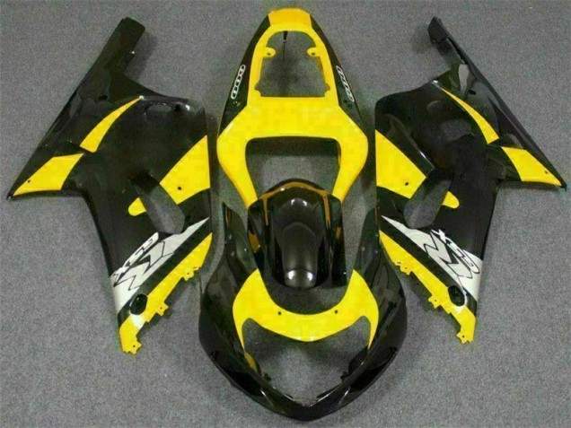 Beste GSXR 600 / 750 K1 K2 K3 2001-2003 Verkleidungen - Gelb Schwarz Beste GSXR 600 / 750 K1 K2 K3 2001-2003 Verkleidungen - Gelb Schwarz