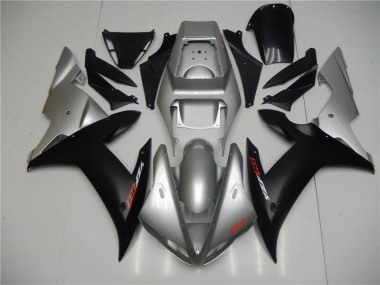 Beste R1 2002-2003 Verkleidung - Silber Schwarz