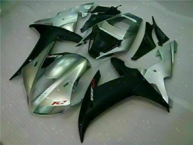 Beste R1 2002-2003 Verkleidungen - Silber Schwarz