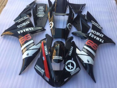 Beste R1 2002-2003 Verkleidung - Schwarz Weiß