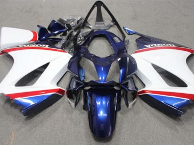 Beste VFR 800 2002-2013 Verkleidungen - Blau Weiß