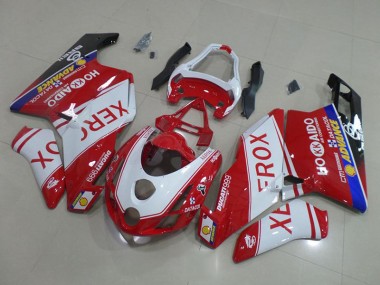 Beste Ducati 749 999 2003-2004 Verkleidungen - OEM Stil Xerox Schwanz offen