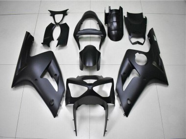 Beste ZX6R 2003-2004 Verkleidungen - Matt Schwarz