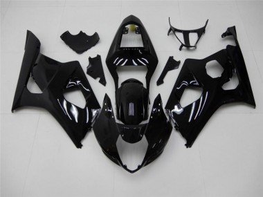 Beste GSXR 1000 K3 2003-2004 Verkleidung - Glänzend Schwarz
