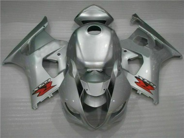 Beste GSXR 1000 K3 2003-2004 Verkleidungen - Silber