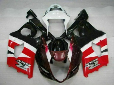 Beste GSXR 1000 K3 2003-2004 Verkleidung - Rot Schwarz