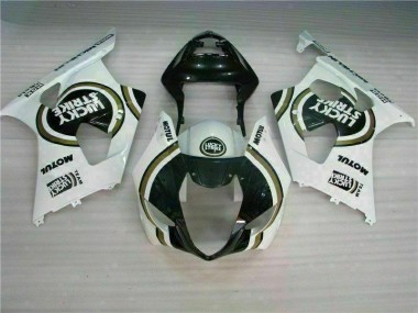 Beste GSXR 1000 K3 2003-2004 Verkleidungen - Weiß